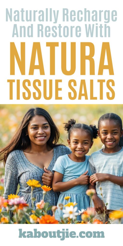 Naturally Recharge And Restore With Natura Tissue Salts